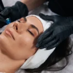 Women receiving HydroFacial in Carrollton, TX